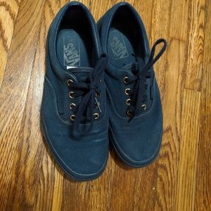 Mono Navy vans 7.5 womens